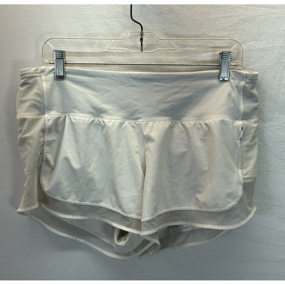 Lululemon Pace Perfect Short (3") size 10 Gym Running Mesh Athletic